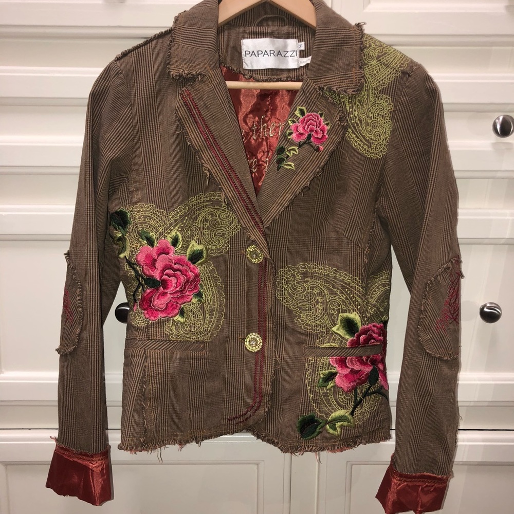 Paparazzi by Biz embroidered jacket